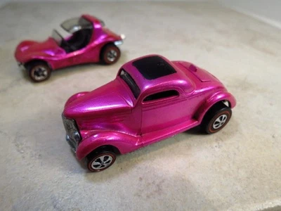 Restaurado Hot Wheels Redline - Clásico '36 Ford Cupé - ¡¡Rosa intenso!! ¡Envío gratis!! Foto 1 de 4