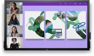 Dell P7524QT 75-Zoll Multi-Touch Display IPS 4K UHD 3840x2160 DP HDMI VGA USB - Bild 1 von 4