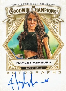 Hayley Ashburn #A-HA Autograph 2025 Upper Deck Goodwin Champions - Picture 1 of 2