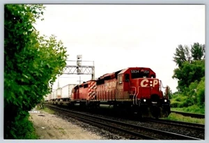 CP 5934 - 5569 Train #122, Osler, North Toronto Sub., Ontario 2001 4x6 Photo - Picture 1 of 2