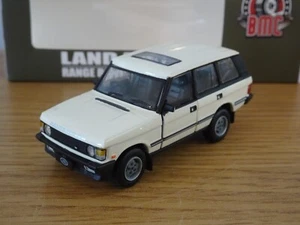 BMC LAND ROVER RANGE ROVER CLASSIC LSE 1992 BLANCO RHD MODELO DE COCHE 64B0178 1:64 - Imagen 1 de 5