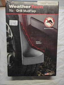 WeatherTech No Drill Mud Flap 110009 - Picture 1 of 7