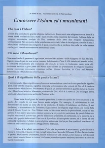 Conoscere l'islam ed i musulmani (discover islam, Bahrain, brochure) - Imagen 1 de 1