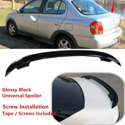Fit For Toyota ECHO 2000-2005 Sedan Rear Trunk Spoiler Sport Wing Universal - Изображение 1 из 4