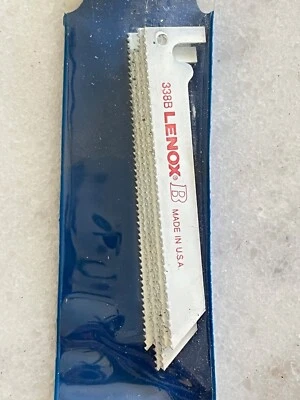 Lenox 20730-338B 3" x 3/8" x 0,032" 18TPI hojas de sierra caladora, bimetálica, EE. UU., paquete de 5 Foto 1 de 2