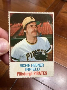 1975 Hostess #57 Richie Hebner Pirates NM/MT 100% Dotted Line Visible - Picture 1 of 2