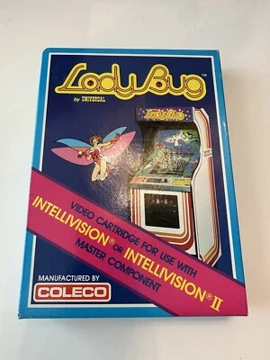 VINTAGE Lady Bug (Intellivision, 1983) - NEW IN BOX!!!! - Image 1 of 4
