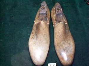 Vintage Paar 1941 US MARINE Größe 9 E UNITED Brockton BranchFactory Schuh hält #Z-8 - Bild 1 von 6