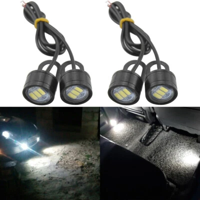 Motorcycle LED Decorative Strobe Flash Warning Spot Light For Honda Yamaha BMW - Image 1 of 4