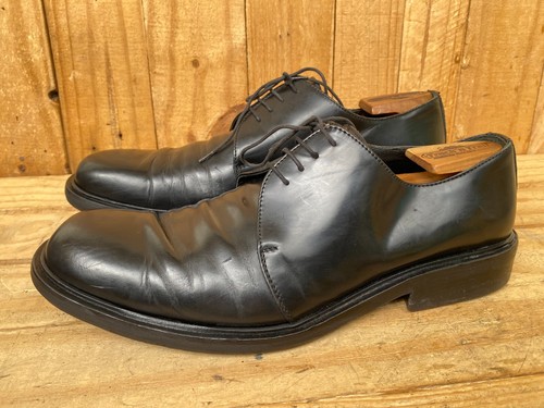 Abito Oxford Gucci Classic da uomo in pelle nera stringato taglia: UK 11 5 US 12