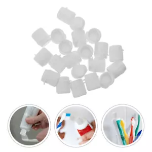 100 Pcs Toothpaste Cap Self Closing Kids Attachment Child Travel - Picture 1 of 12