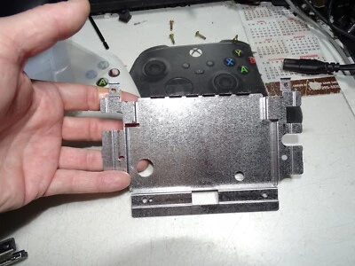 Nintendo SNES SNS-001 ^^Caja de sonido^^ Placa madre frontal de metal SOLO-solo OK Foto 1 de 4