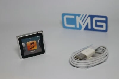 Apple iPod nano 6. Generation Silber Grau 8GB 6G Radio Podcast ( Top Zustand) 13 - Bild 1 von 4