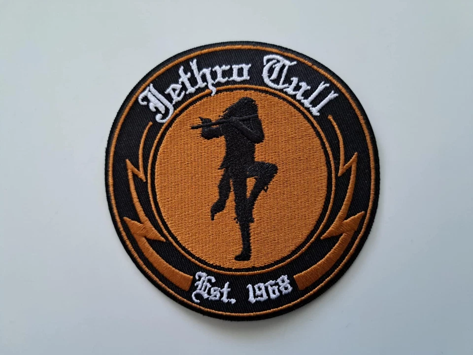 unused JETHRO TULL flute stance patch official merch - Image 1 of 1