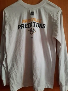 Camiseta REEBOK Nashville Predators NHL Manga Larga Juvenil XL (14-16) - Imagen 1 de 1