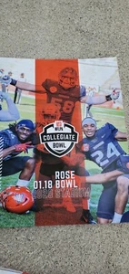 2020 NFLPA COLLEGIATE BOWL ALL STAR PROGRAM GEORGIA UCLA TENNESSEE OHIO STATE  - Bild 1 von 3