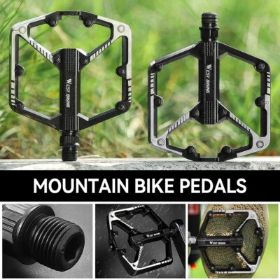 9/16 in Aluminum Alloy Bike Pedals Road Bicycle Pedal Mountain Bike Accessories - Image 1 of 4