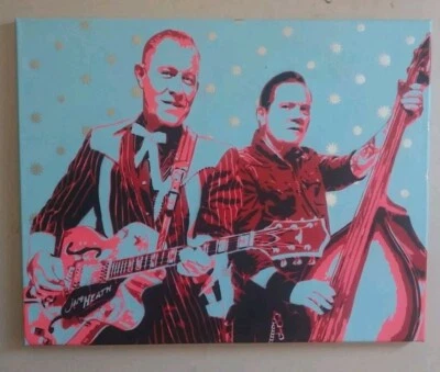 Reverendo Horton Pintura Térmica 16x20 Pintura en Aerosol Plantilla Arte Por Folkrootzj Foto 1 de 3