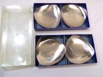 Stainless, Steel 18/8 - Denmark - Vier Cromargan-Schälchen "Rosendekor" - Bild 1 von 3