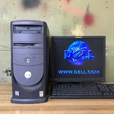 Dell Dimension 4400 Pentium 4 1,70 GHz 512 MB de RAM sin disco duro (PC retro para juegos) Foto 1 de 4