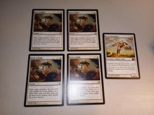 MTG Magic Serra Ascendant x1 M11 & Path to Exile x4 Venser Vs Koth NM