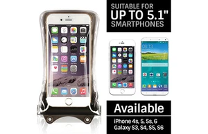 DiCAPac WP-C1 wasserdichtes Smartphone Case bis 12,9 cm (5.1") - Super Fotolinse - Bild 1 von 23