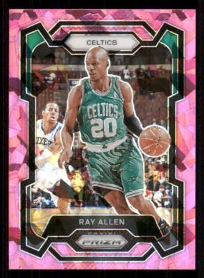 2023-24 Panini Prizm Prizms Pink Ice #192 Ray Allen - Image 1 of 2
