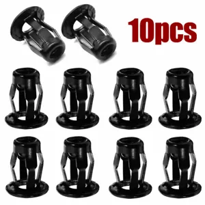 Abrazadera de base de tornillo de coche tuercas de maletero clips de sujeción de matrícula delanteros traseros para Audi - Imagen 1 de 12