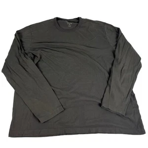 Camiseta Sonoma Life Style Fin de Semana Para Hombre XXL 2XL Marrón Algodón Manga Larga - Imagen 1 de 12