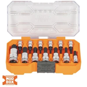 Klein Tools 65213TX Knurled TORX® Bit Socket Set, 13-Piece - Picture 1 of 10