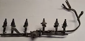 1975-78 Datsun 280Z Fuel Injection Rail With Old Injectors-Nice Shape -Barn #6#1 - Bild 1 von 12