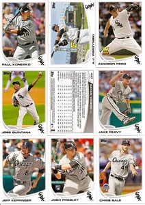 Juego completo de equipo Topps Chicago White Sox 2013 OD + S1 + S2 + actualización (37) - Imagen 1 de 1