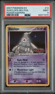 2007 Pokemon EX Power Keepers Dusclops Reverse Foil 14/108 PSA 9 Mint - Picture 1 of 2