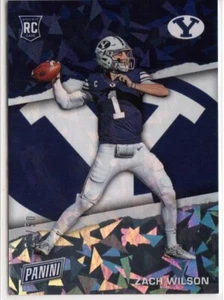 2021 Panini Father's Day Rookies Cracked Ice SP/25 #RC12 Zach Wilson RC Jets - Picture 1 of 2