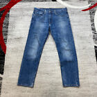 Levis 502 Pants Mens 34 Blue Jeans Denim Pocket Cobwoy Western Outdoor Men 34X32