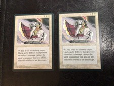 Magic the Gathering Order of the Sacred torch X 2. Mint /NM. Ice age