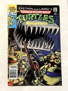 TEENAGE MUTANT NINJA TURTLES #2 NEWSSTAND VARIANT ARCHIE COMICS 1989 - Picture 1 of 6