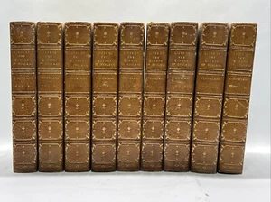 Lives Of The Queens Of England Agnes Strickland 1842 Hardcover 9 Volumes - Picture 1 of 10