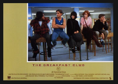 BREAKFAST CLUB (1985) Original Spanish Lobby Card Set - Image 1 of 4