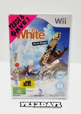 NEW SEALED Shaun White Snowboarding: World Stage Nintendo Wii game PAL Complete - Image 1 of 4