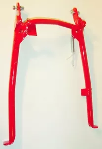 1978 KTM GS 250 340 FRAME CHASSIS CENTER STAND RED KICKSTAND ENDURO ISDT PENTON - Bild 1 von 3