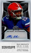 2023 Leaf Metal PA-AR1 Anthony Richardson RC Auto /3 Florida Colts Football Card