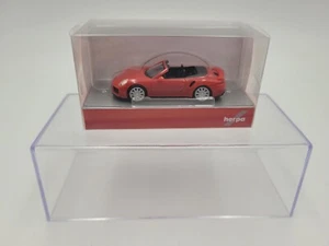 Herpa 1:87 Porsche 911 Turbo Rossa - Foto 1 di 3
