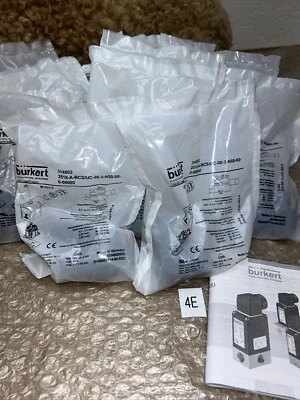 (11) Enchufes de cable para sistemas de control de fluidos Burkert 314802 nuevos en bolsas selladas Foto 1 de 4