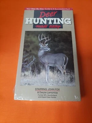 ✅ Deer Hunting Made Easy (VHS, 1999) sealed - Image 1 of 4