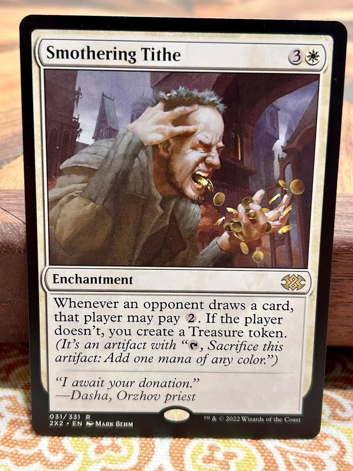Smothering Tithe Double Masters 2022 LP MTG 2X2 - Image 1 of 1