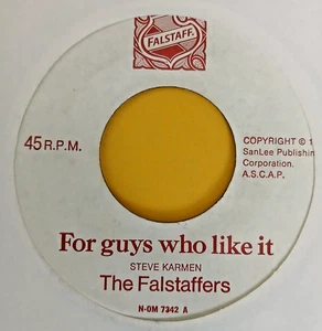 The Falstaffers  :  For Guys Who Like It   -  Falstaff  -   70's Soul 45 - Picture 1 of 2