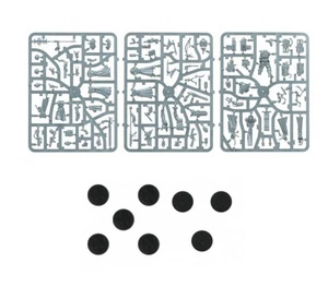 Imperial Agents INQUISITORIAL AGENTS Squad on Sprue with Bases 40K - Picture 1 of 1