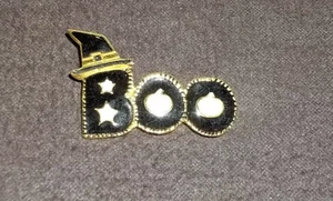 Broche prendedor firmado NewPro Halloween BOO - Imagen 1 de 1