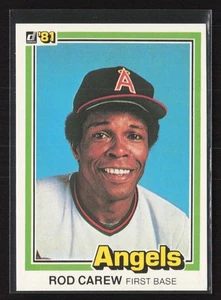 1981 Donruss #169 Rod Carew - NM/MT+ - Picture 1 of 2